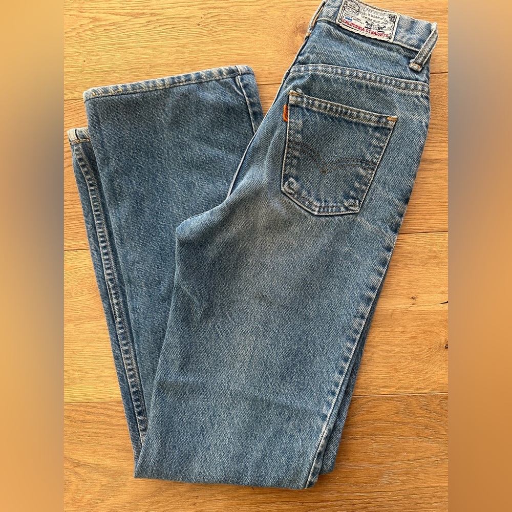 Vintage Levi’s California Straights Orange Tab